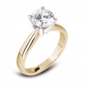 18ct Yellow Gold Single Stone Engagement Tiffany Set Diamond Ring 0.60 Carats