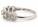 18ct White Gold Half Eternity Diamond Ring 0.57 Carats