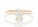 18ct Rose Gold Single Stone Oval Cut Diamond Ring 0.81 Carats