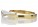 18ct Yellow Gold Single Stone Diamond Engagement Ring 0.33 Carats