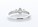 18ct White Gold Diamond Trilogy Ring 0.33 Carats