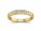 9ct Yellow Gold Ladies Half Eternity Diamond Ring 0.50 Carats