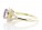 9ct Yellow Gold Amethyst And Diamond Halo Set Ring 0.21 Carats