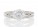 18ct White Gold Single Diamond Stone Ring With Stone Set Shoulders 1.92 Carats