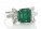18ct White Gold Diamond And Emerald Cluster Ring 1.80 Carats