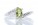 9ct White Gold Diamond And Peridot Ring 0.01 Carats